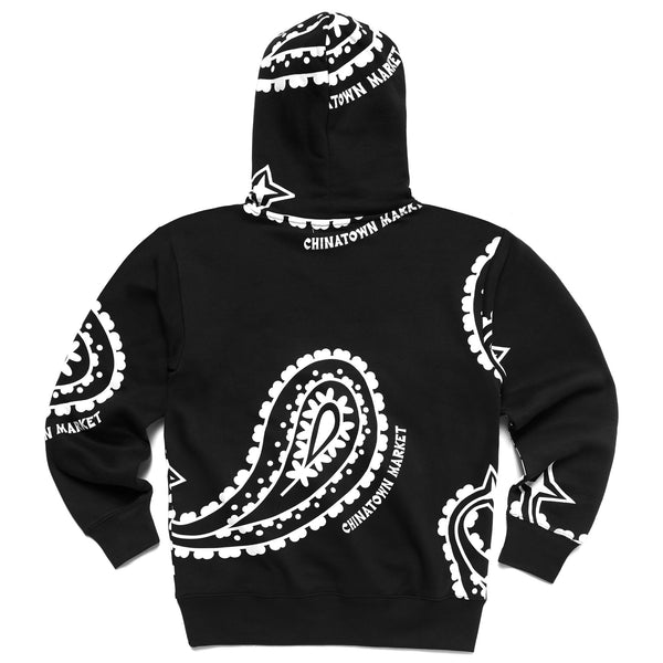 Chinatown Market X Yg Paisley Hoodie Oneness Boutique