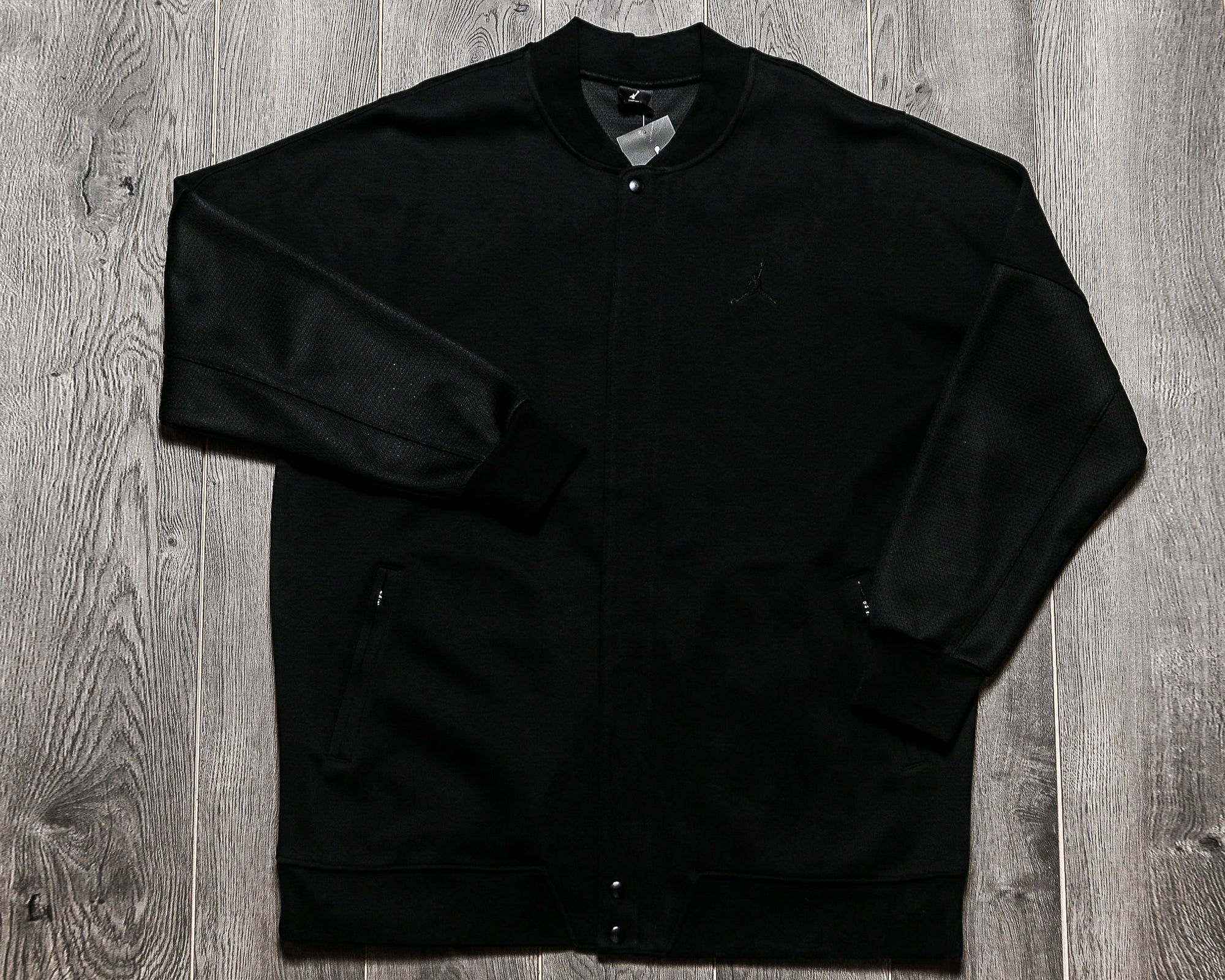 jordan varsity jacket black