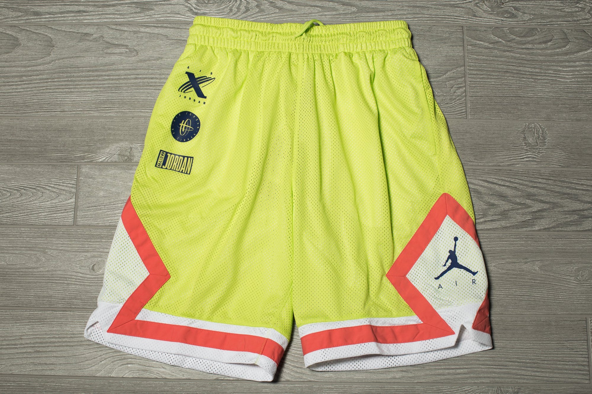 jordan tinker mesh shorts