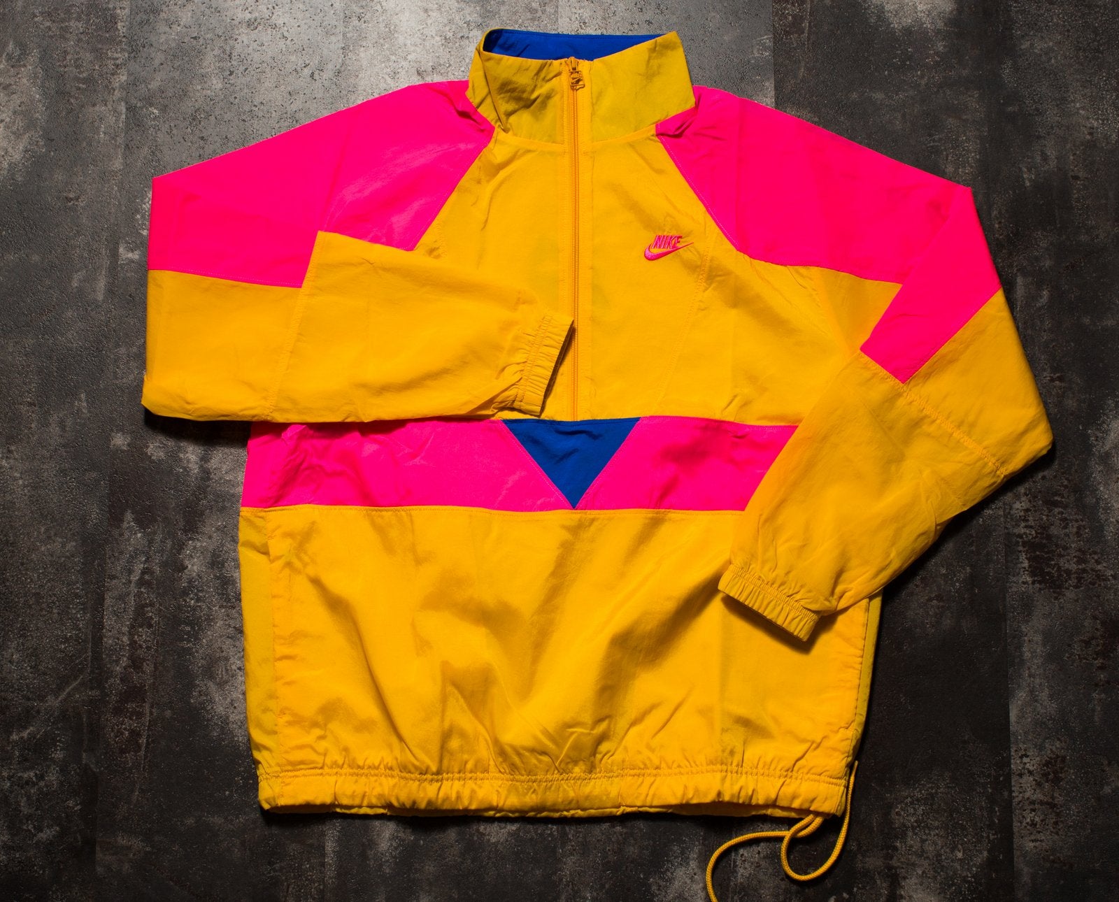 nike yellow pink jacket