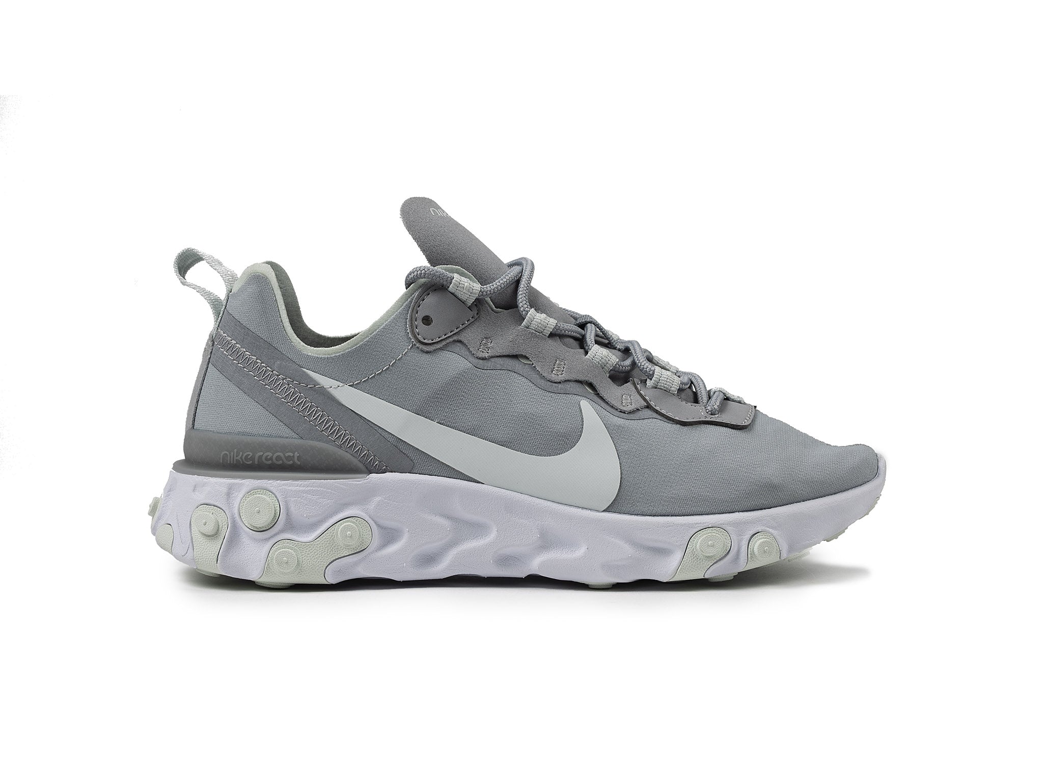 nike react element 55 women's wolf grey