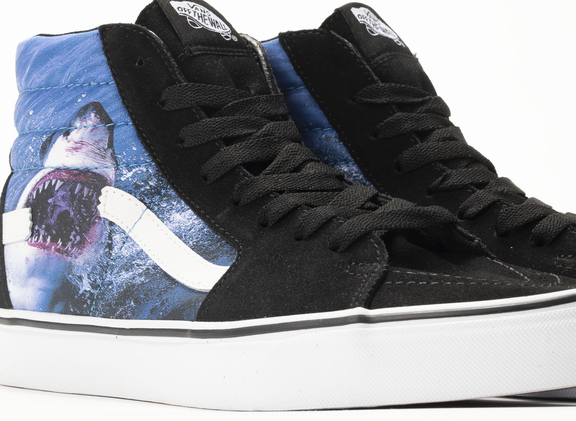 shark high top vans