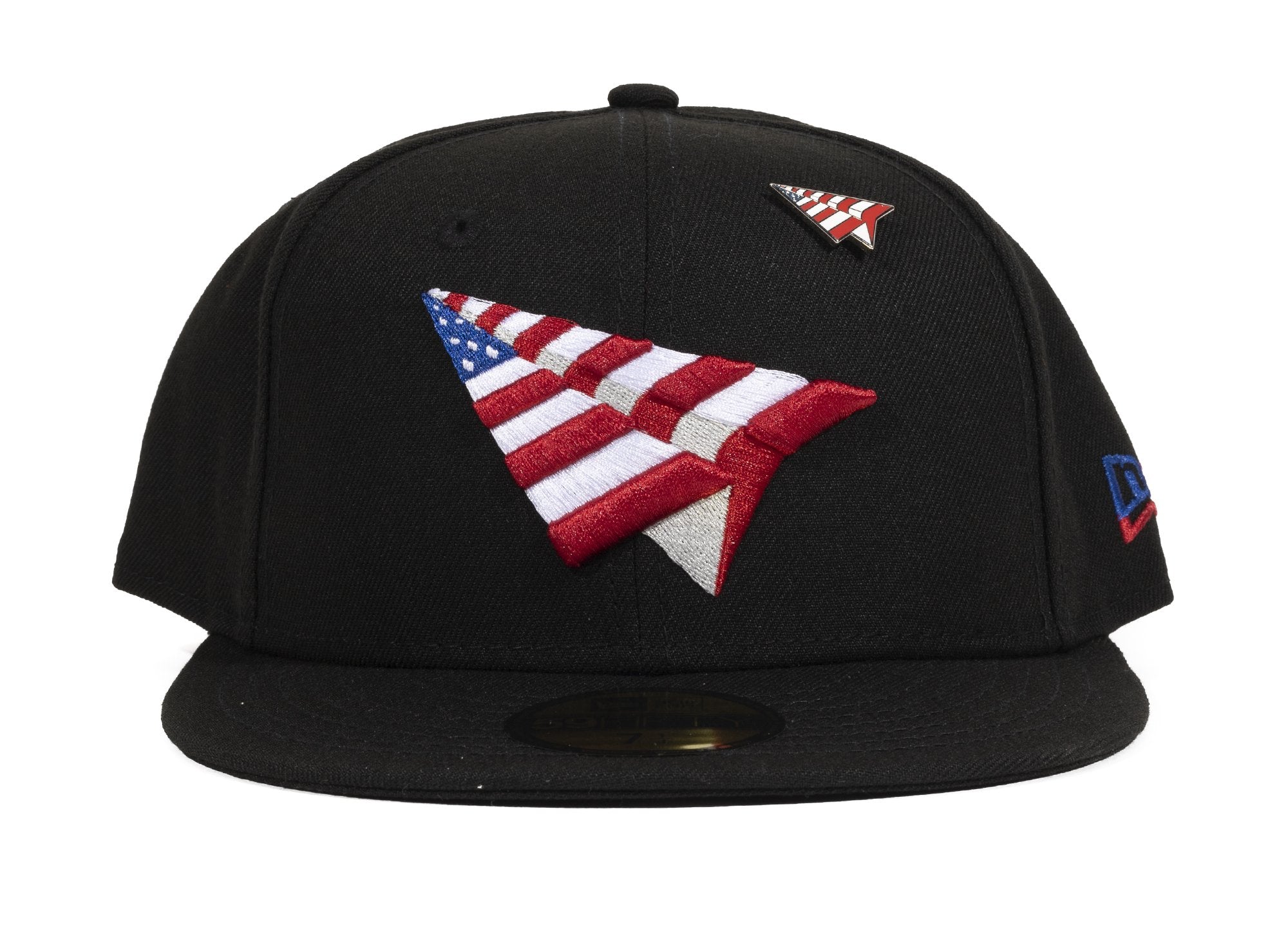 Paper Planes American Dream Black Crown Fitted Hat xld – Oneness Boutique