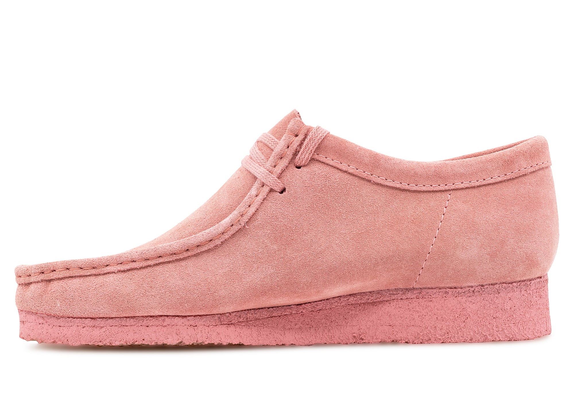 clarks pink suede shoes