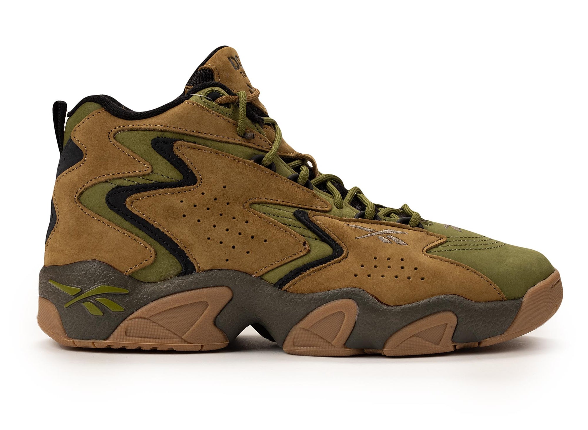 reebok khaki green