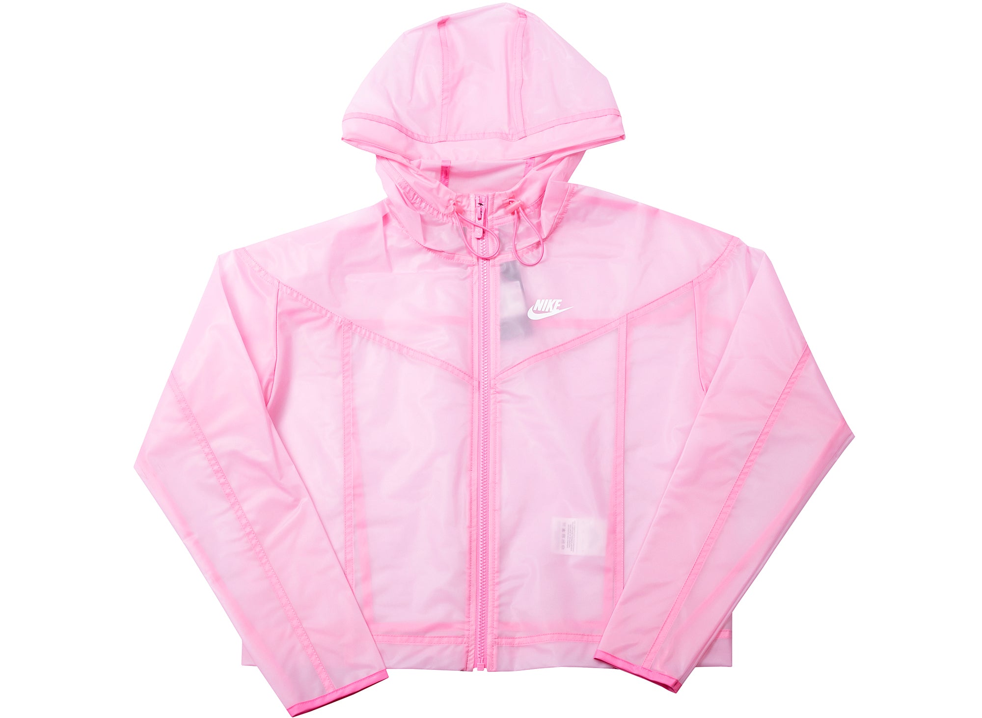 women's nike transparent windrunner wind jacket