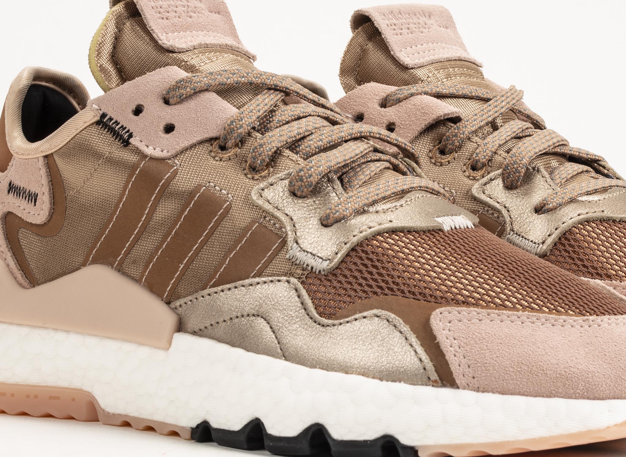 adidas nite jogger rose gold