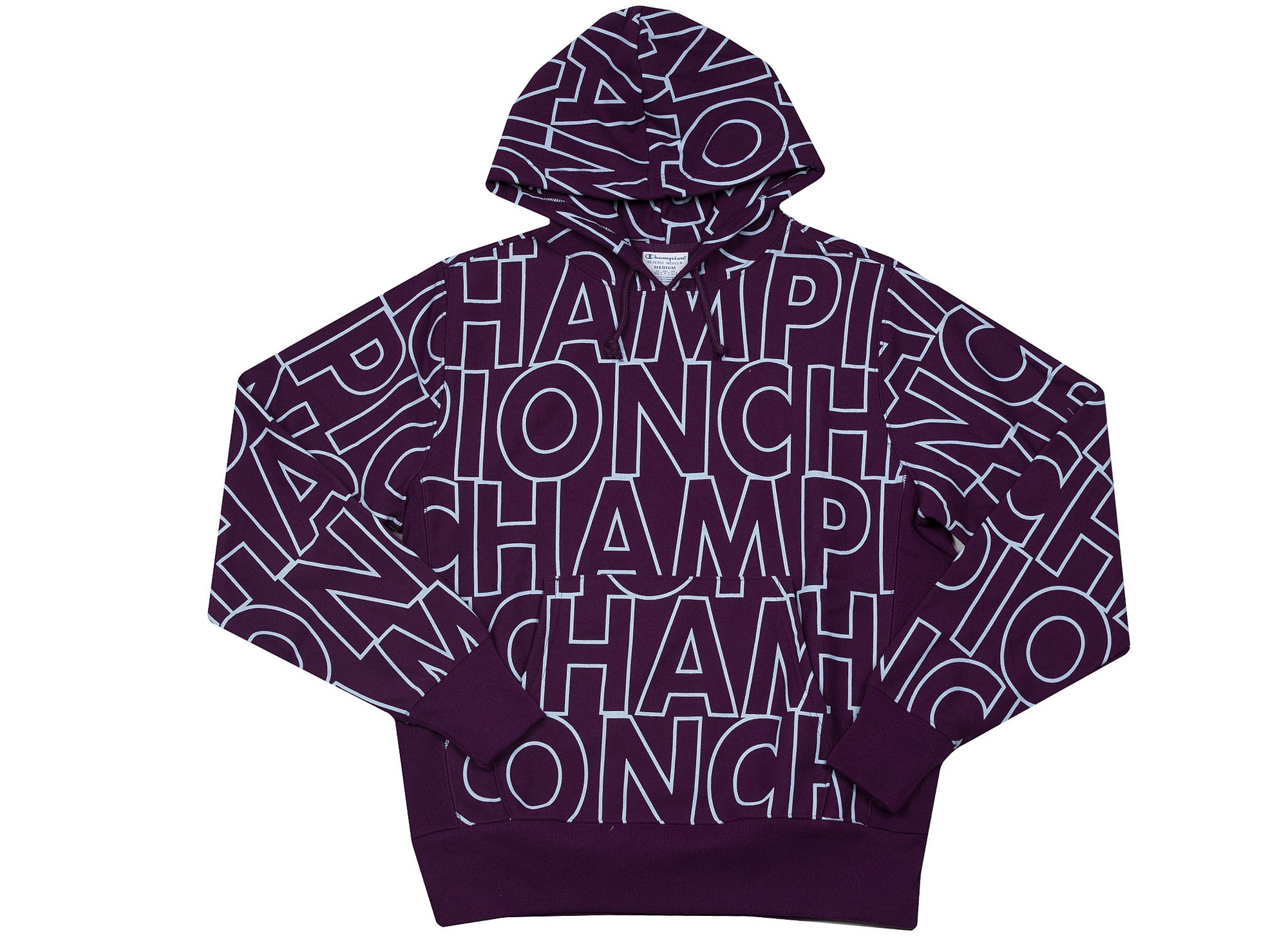 champion hoodie all over print
