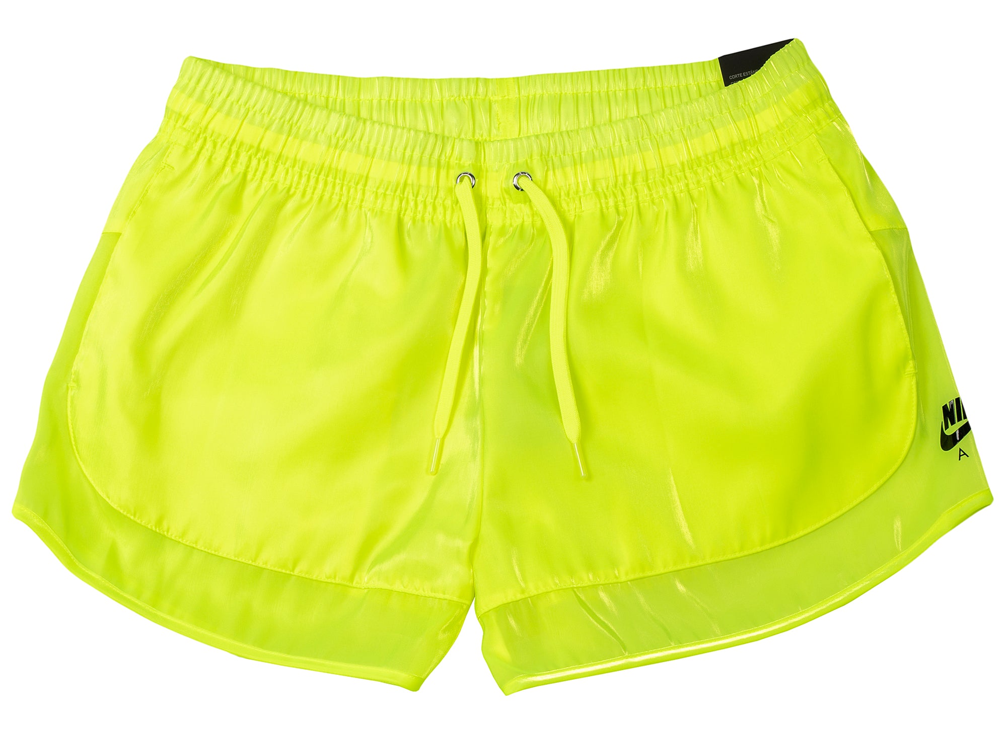 volt green nike shorts