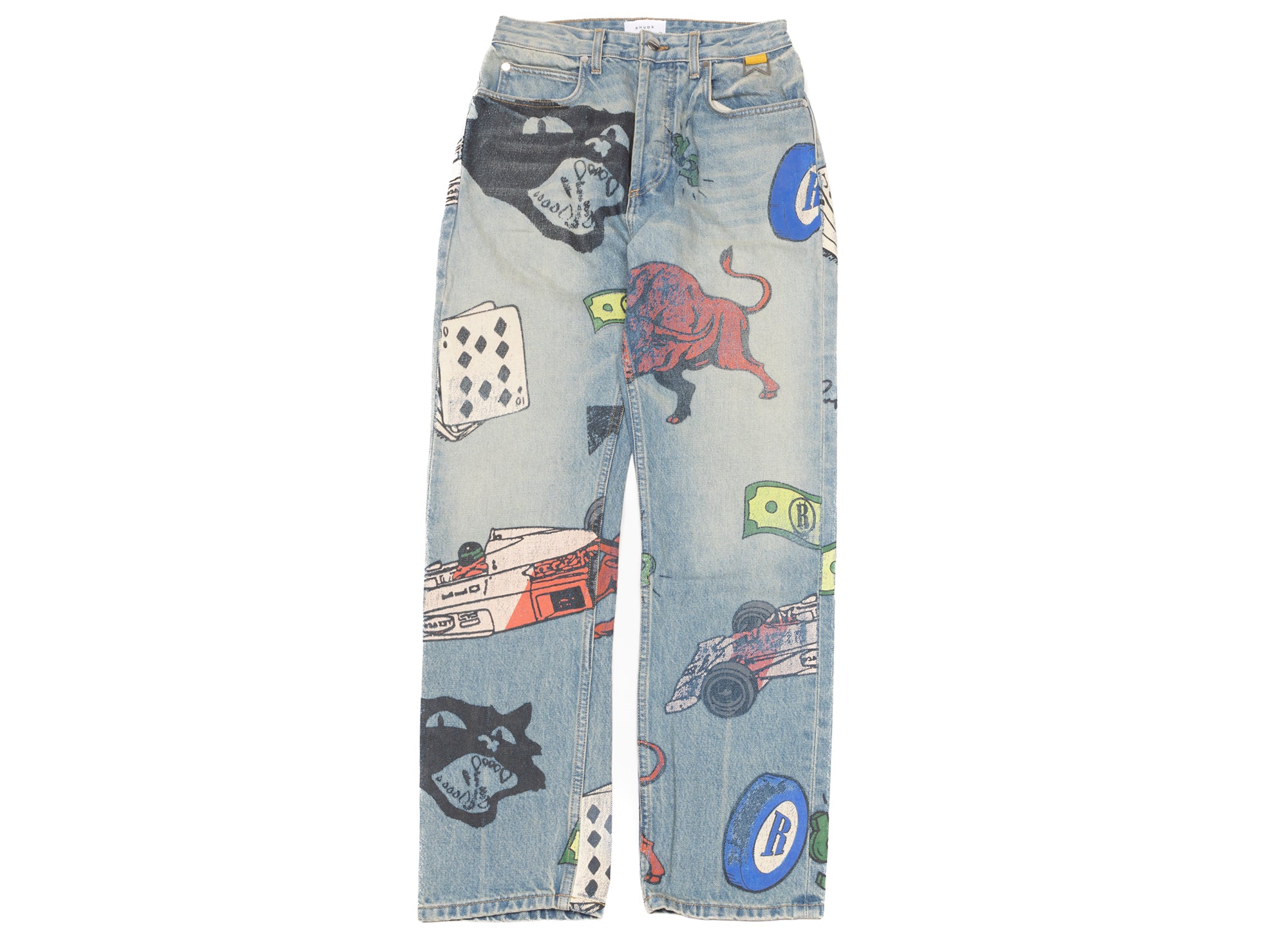 Rhude Doodle Print Jeans – Oneness Boutique