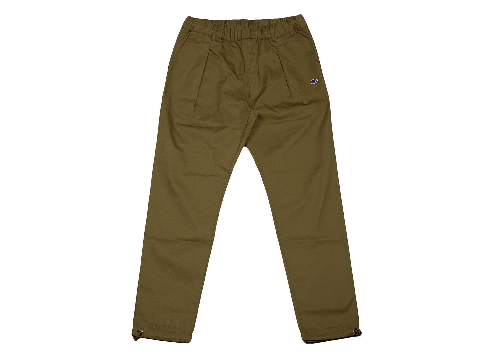 Champion Straight Hem Pants 'Fig Green 