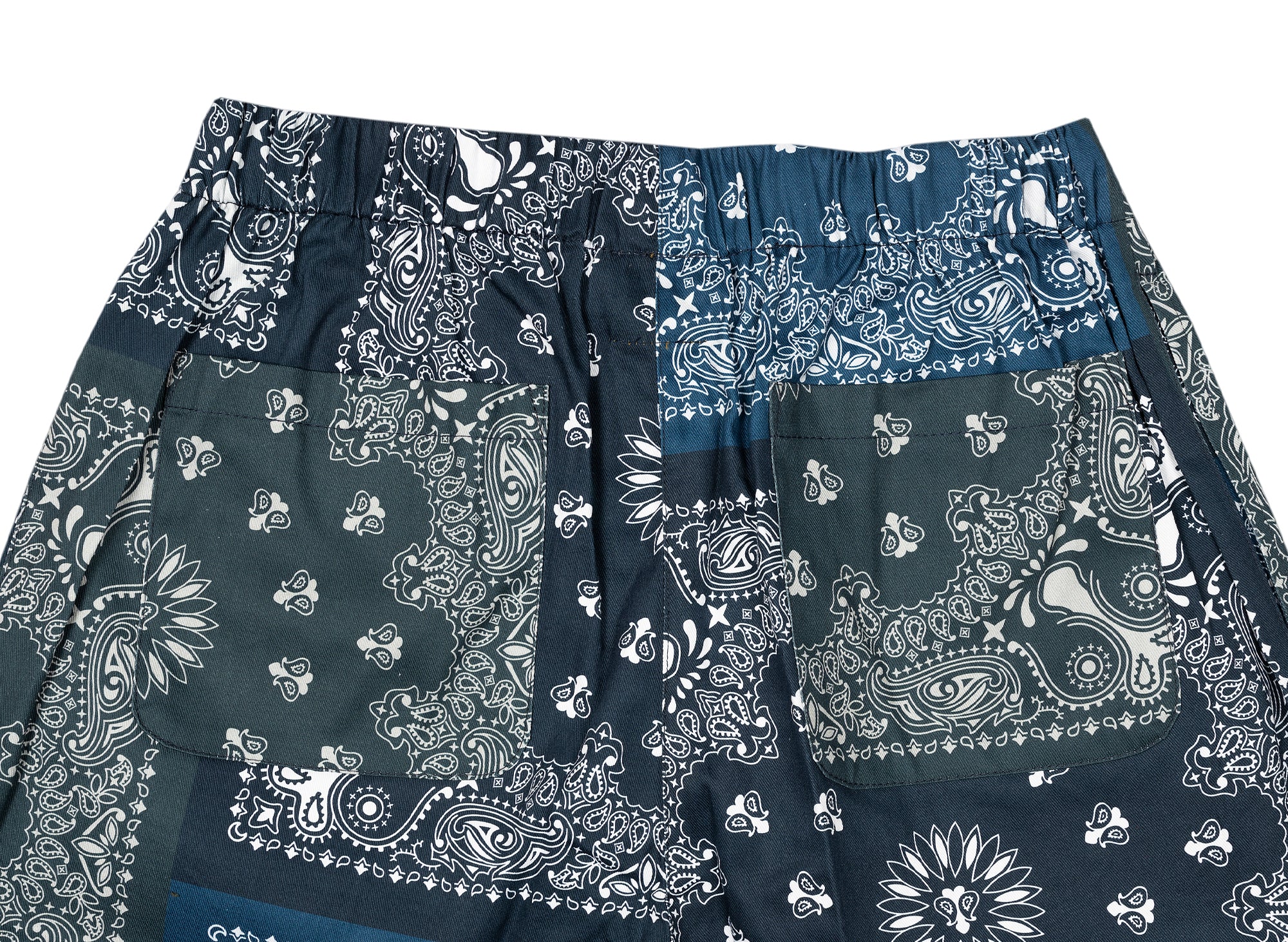 Fucking Rabbits Paisley Shorts in Navy xld