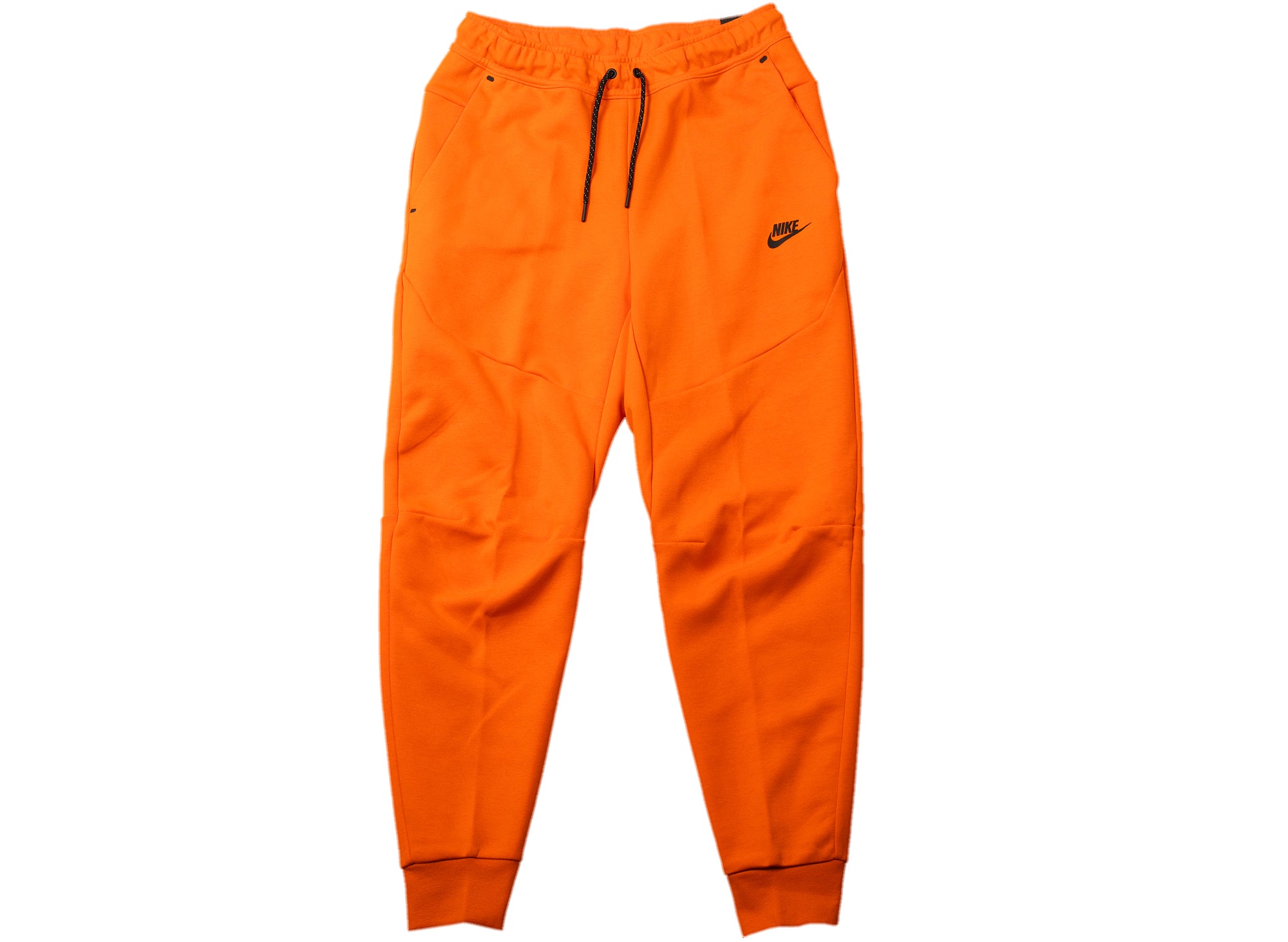 nike tech fleece pants orange 