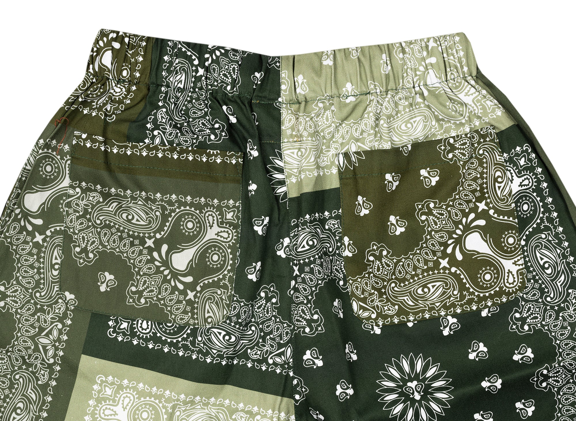 Fucking Rabbits Paisley Shorts in Green xld