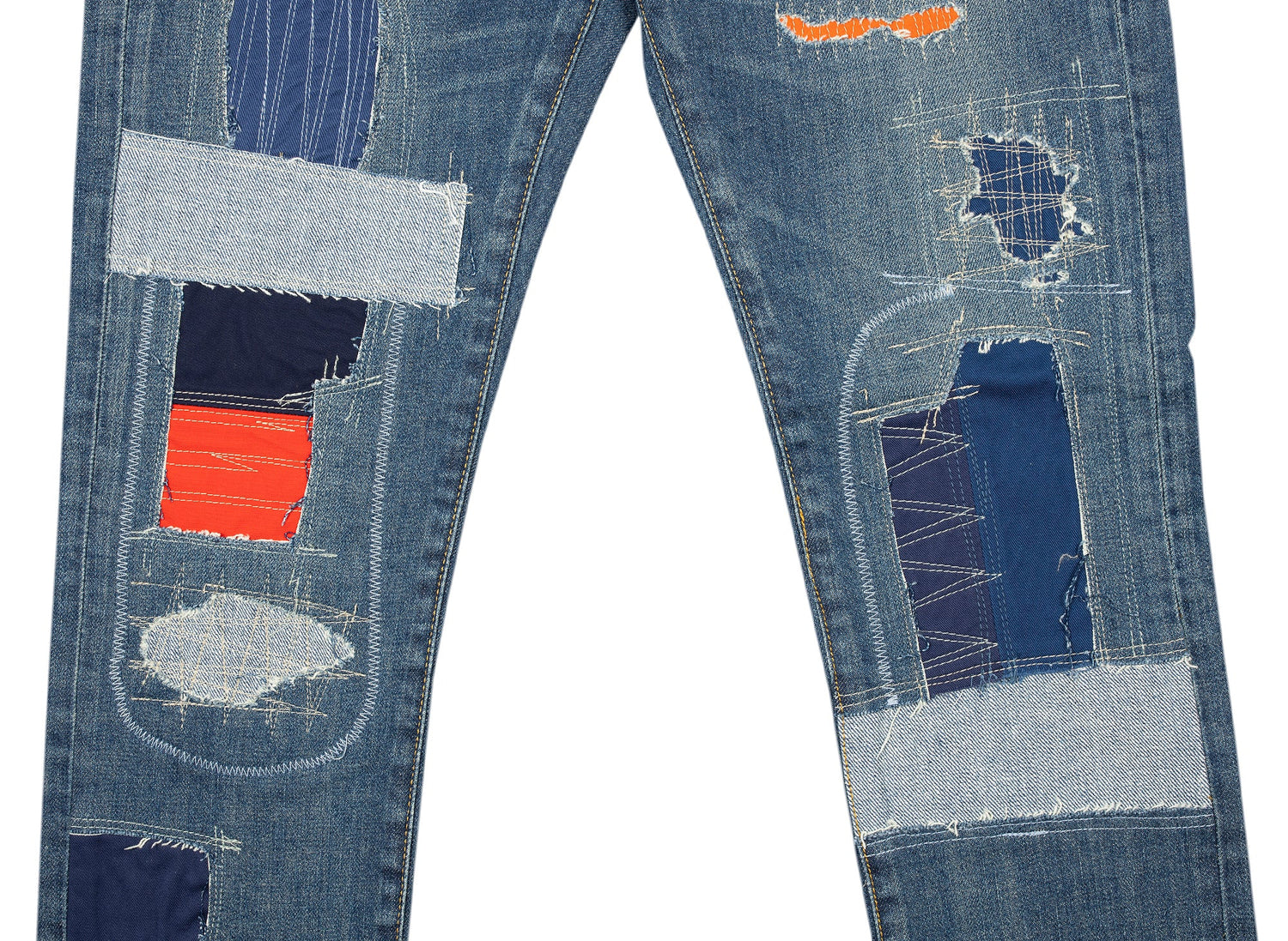 Junya Watanabe MAN x Comme des Garçons x Levi's Indigo Patchwork Denim –  Oneness Boutique