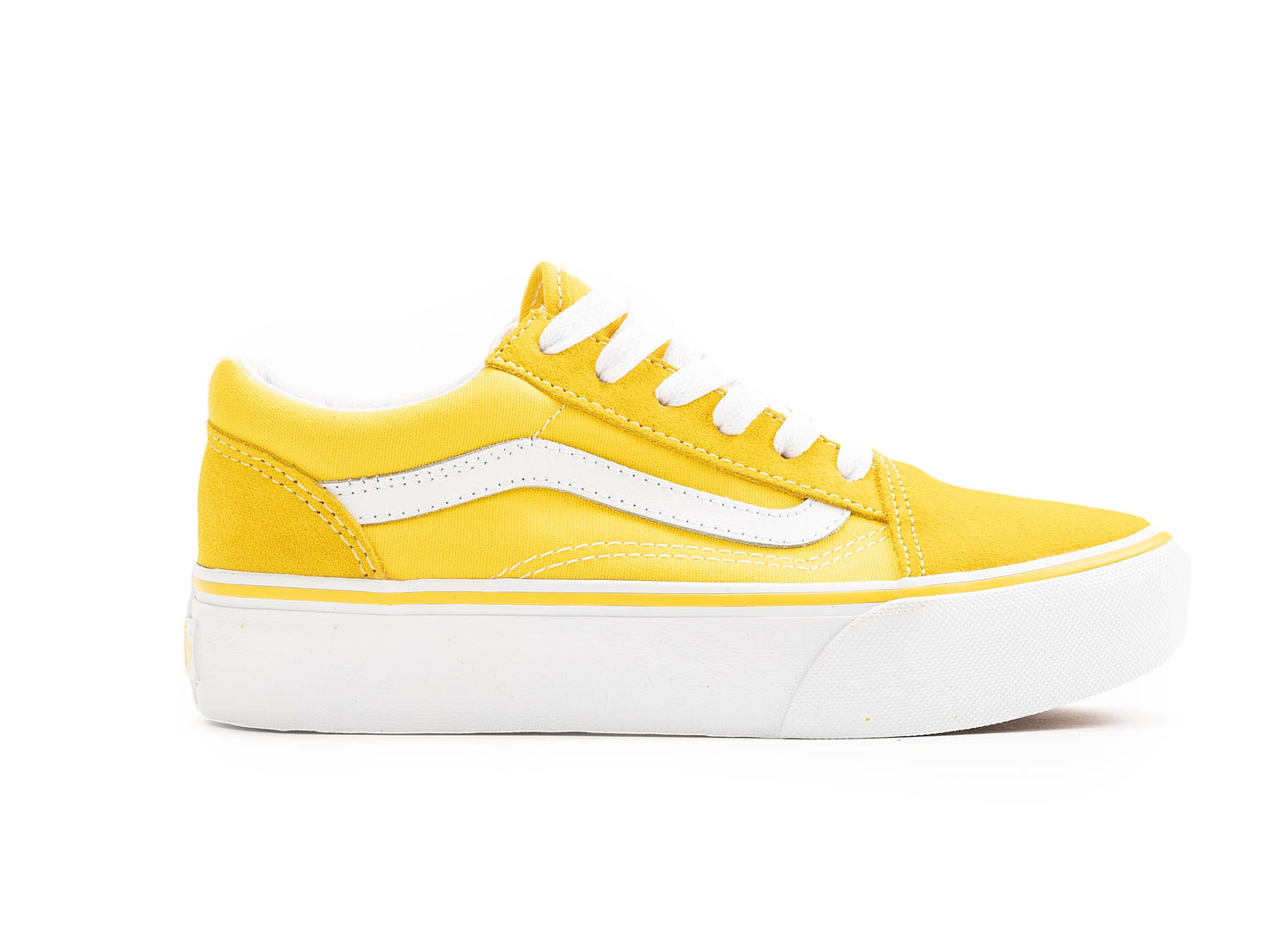 Vans Kids Old Skool Platform 'Yellow 