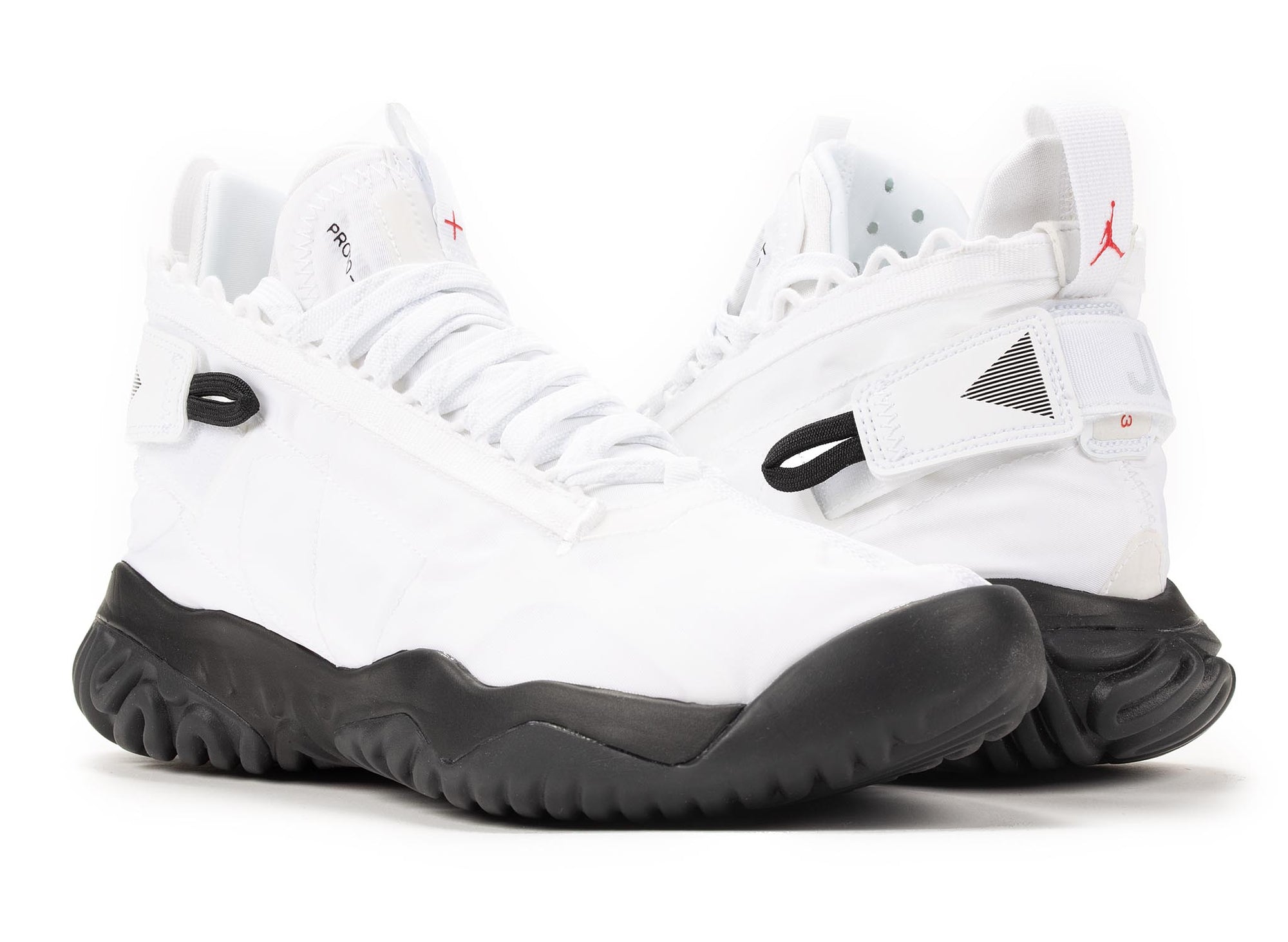 jordan proto react white black