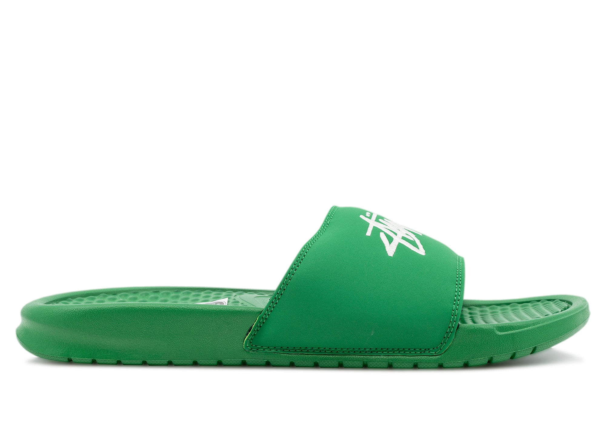 green nike sandals