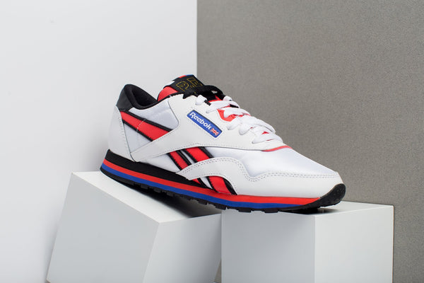 reebok cl nylon trainers