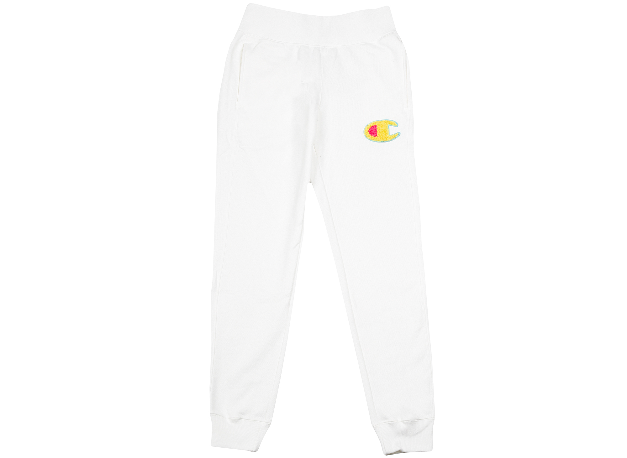 champion white reverse weave