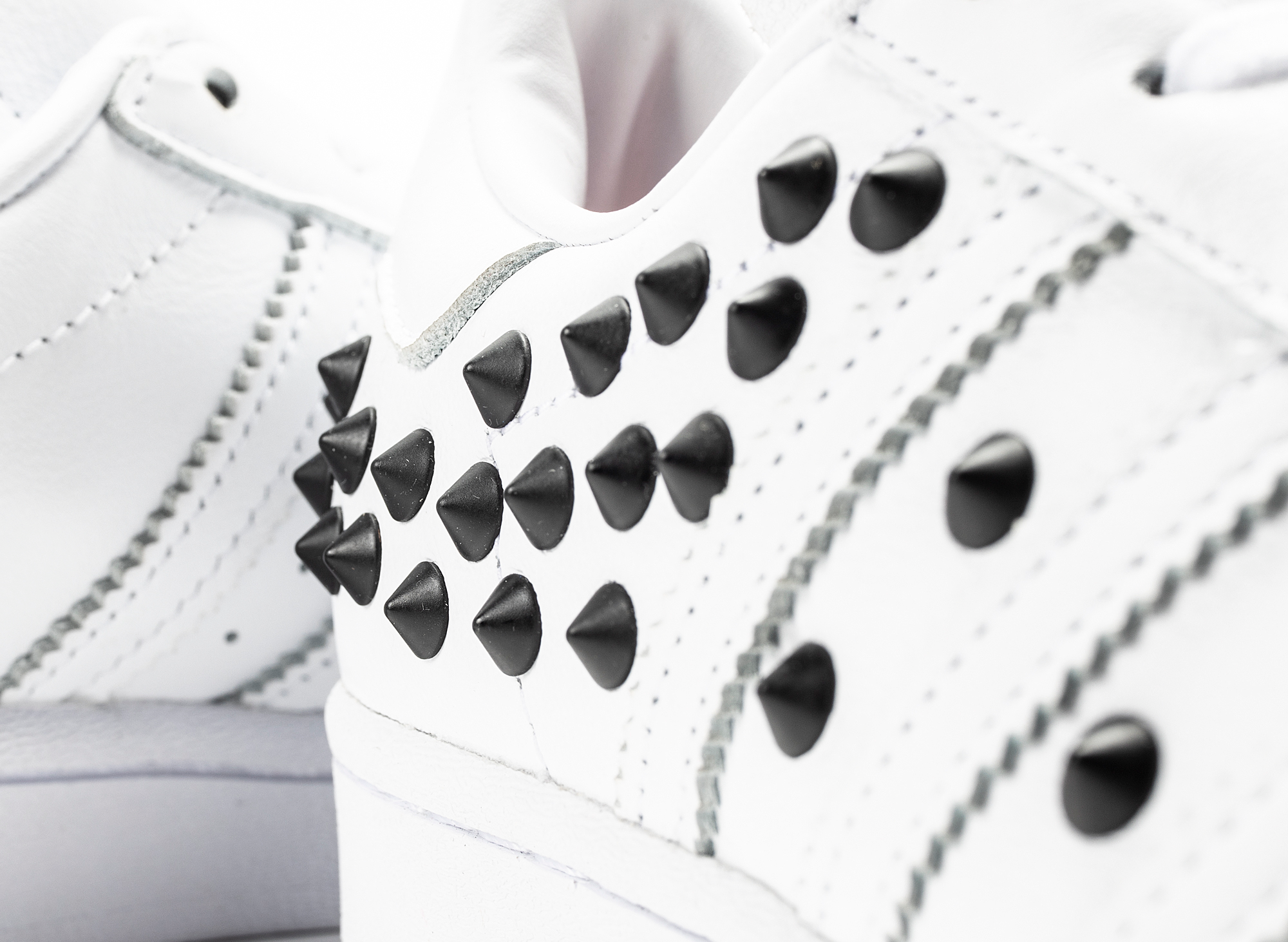 studded adidas superstar