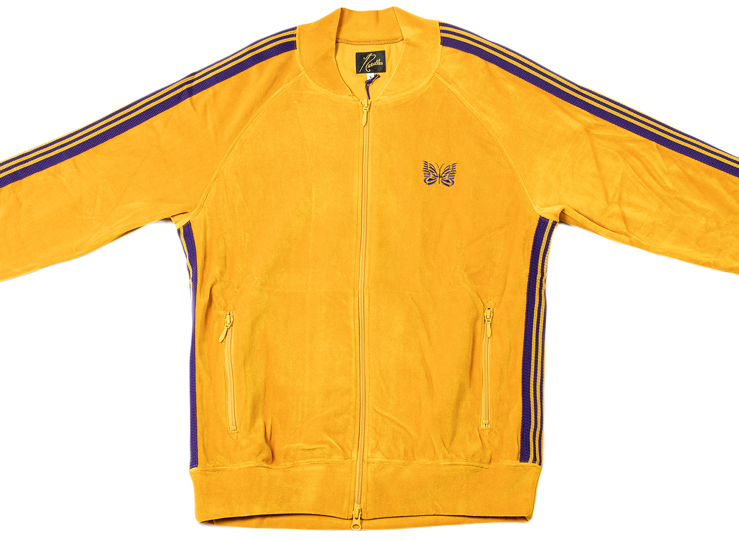 Needles Rib Collar Velour Track Jacket