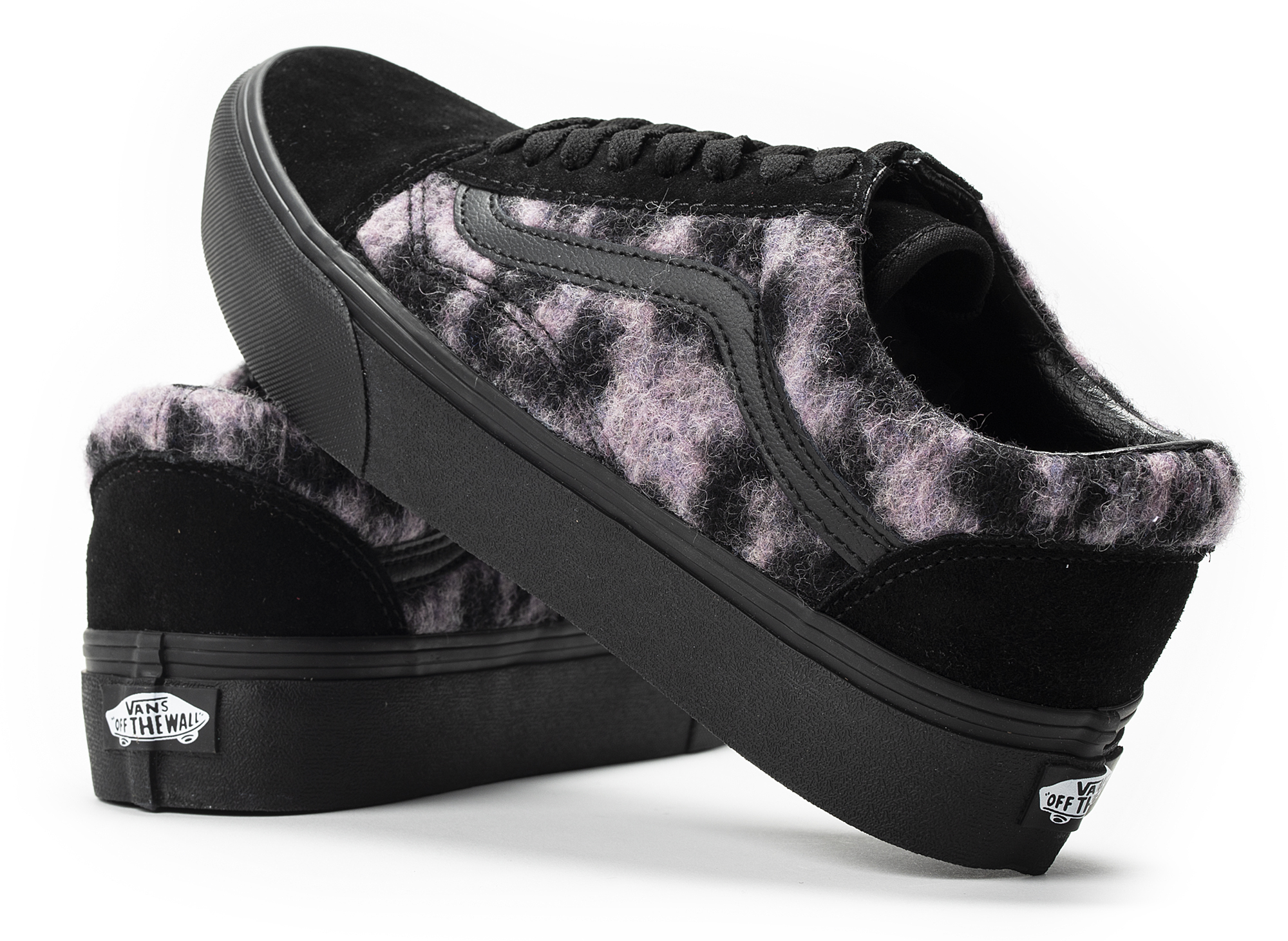 vans platform leopard