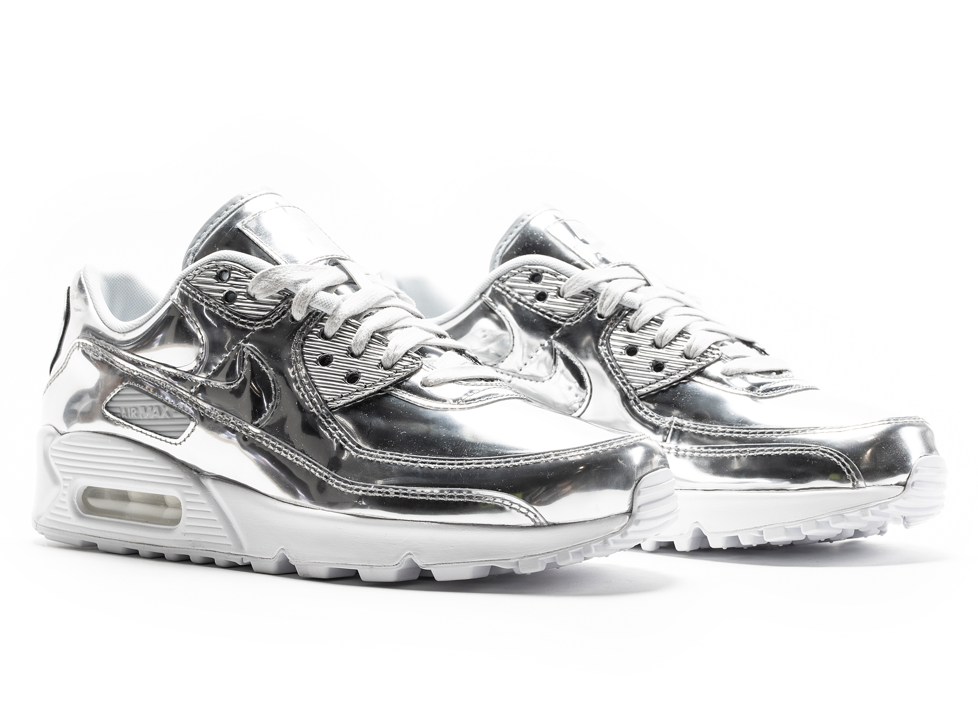 مدرس مضيف تقدم air max 90 silver 