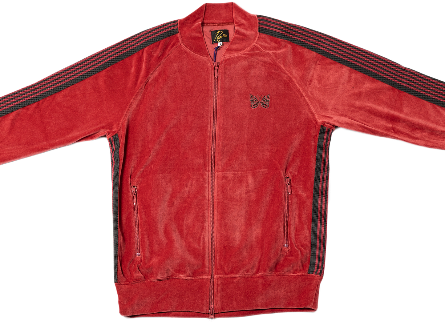 Needles Rib Collar Velour Track Jacket