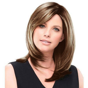 Kami 098 Layered Shoulder Length Straight Synthetic Long Wigs For