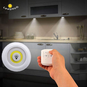 New Dimmable Led Under Cabinet Light With Remote Control Battery