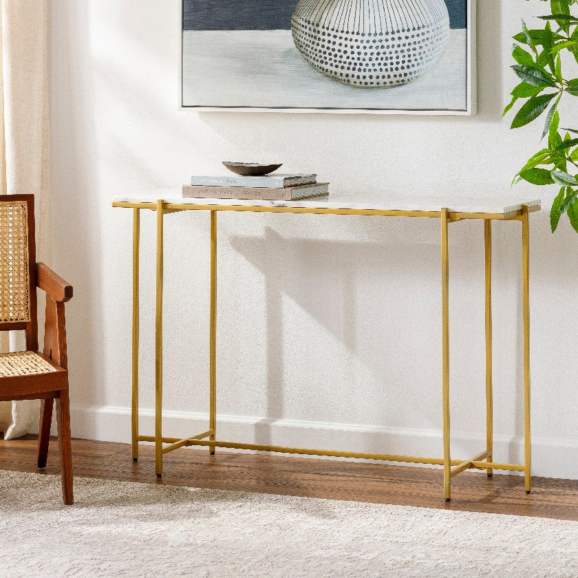 Goldegg Gold Console Table