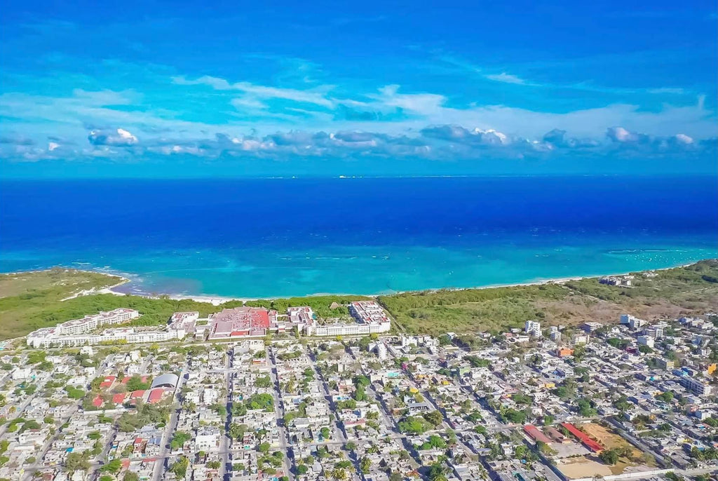 Imagen aérea de Playa del Carmen