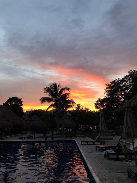 Atardecer Playa del Carmen