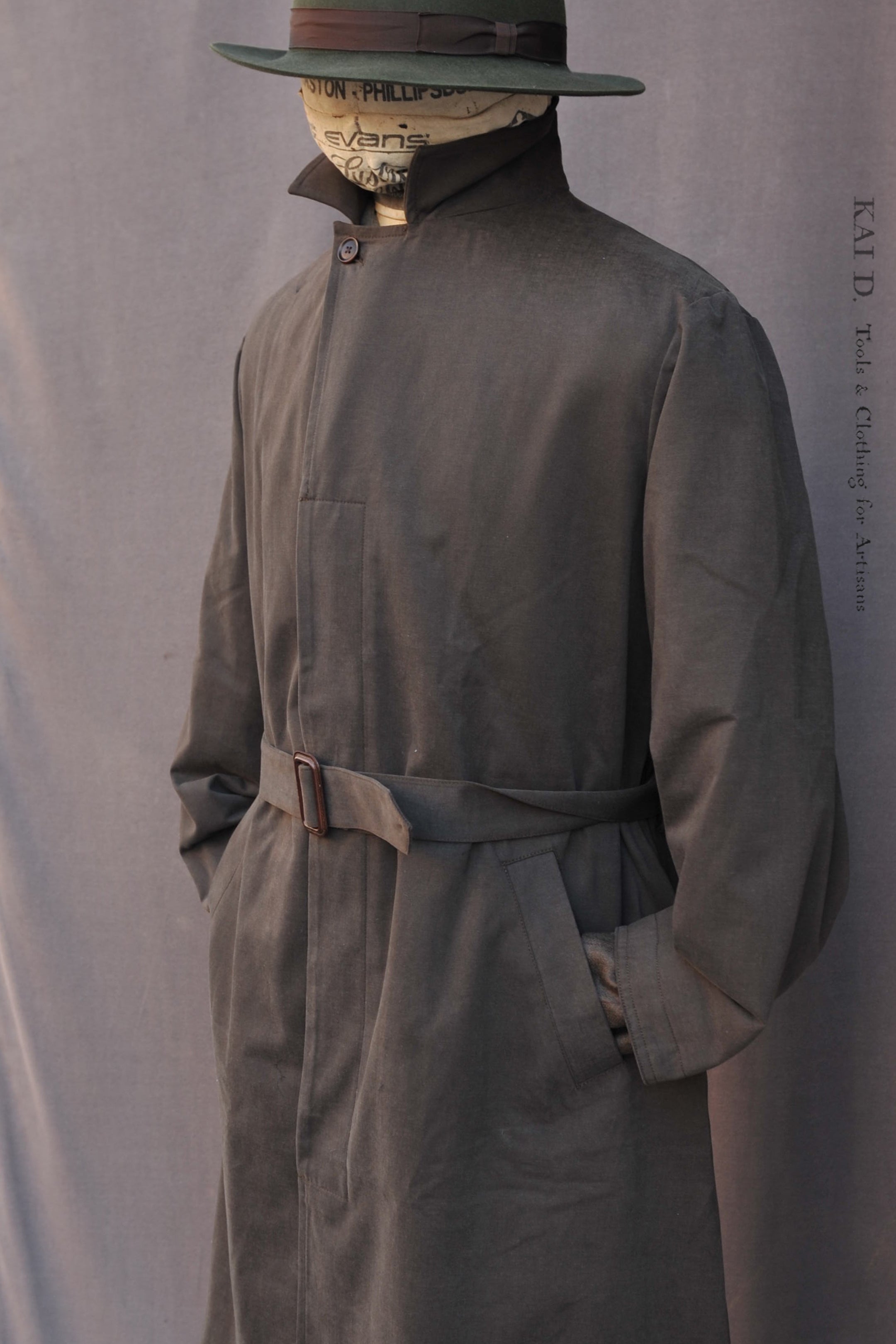 Maverick Trench - Italian Moleskin - S, M (NO RETURN) - Image 6