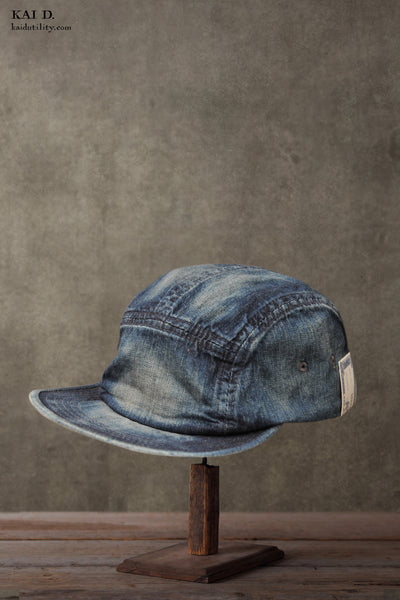 NBA WIND AND SEA DENIM HAT INDIGO | midwestfingerprintingandmore.com