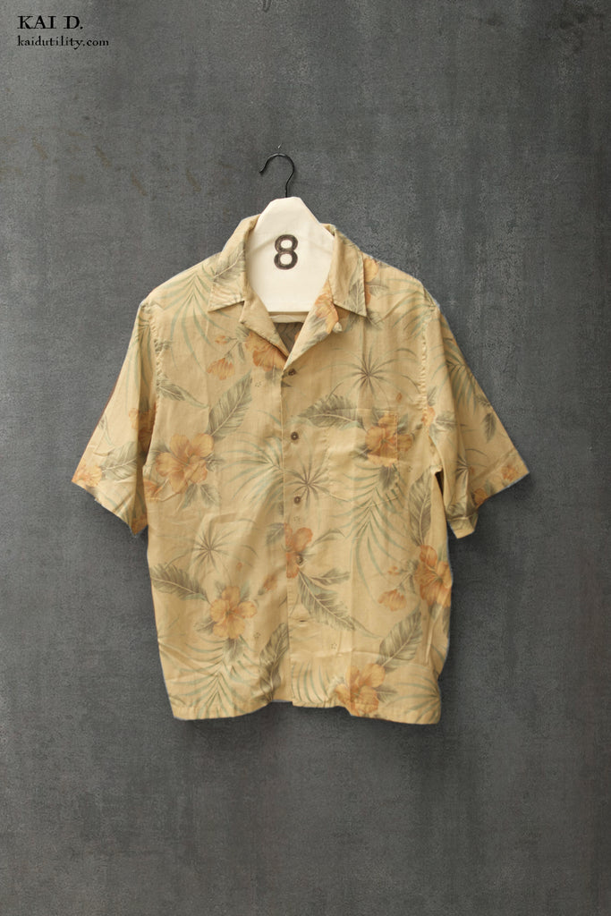80's old stussy aloha shirts archives