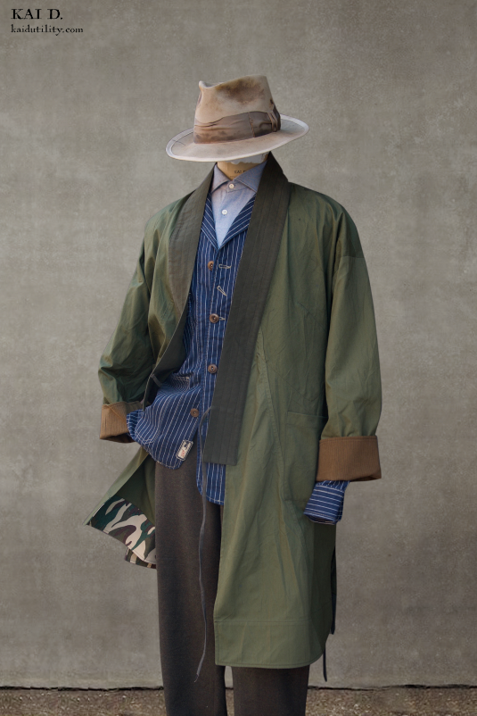 Kai D Utility — Japanese Farmer Coat - Expedition - M