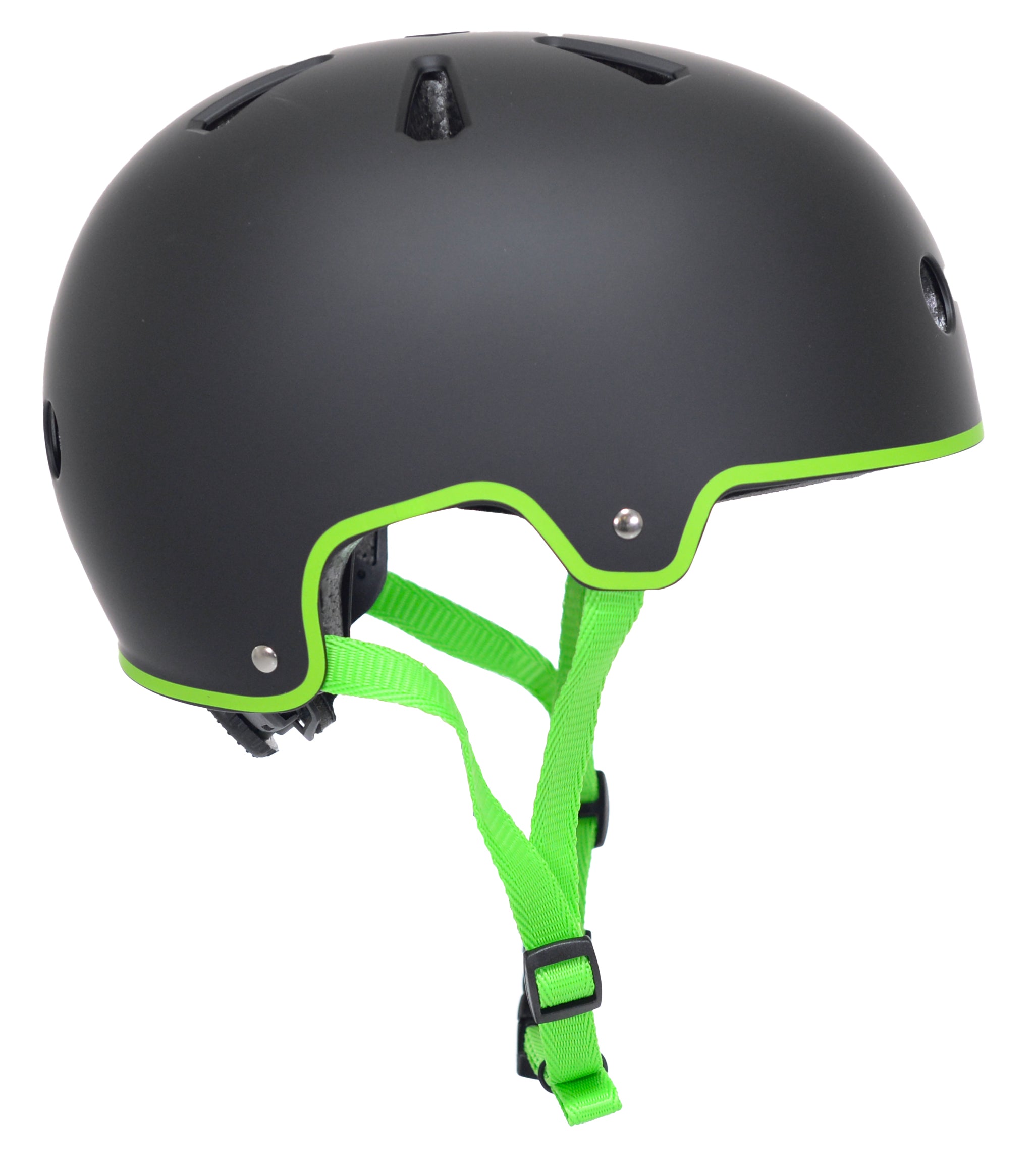 Black Kazam Toddler Bike Helmet