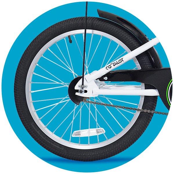 Smooth Air Tire and Freewheel