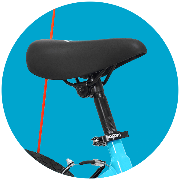 Adjustable Saddle with Quick-Release