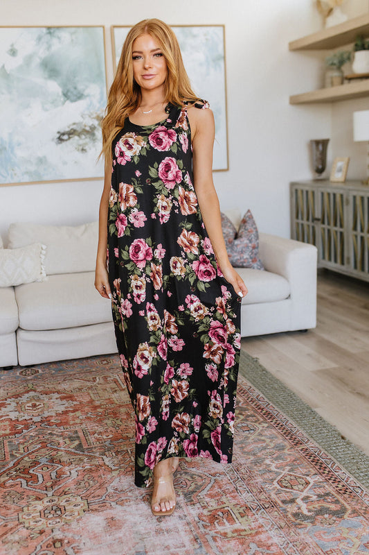 Velvet Flamenco Maxi Dress - Regular & Plus (ONLINE EXCLUSIVE)