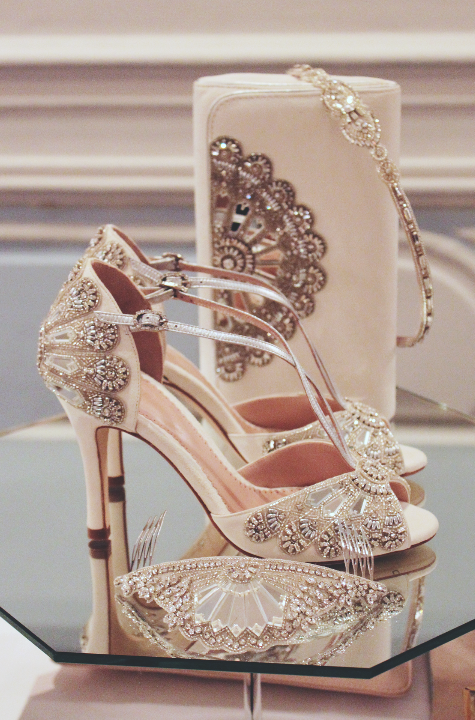 catwalk bridal sandals