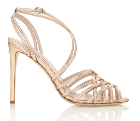 Emmy London Madeleine in Rose Gold Shoe