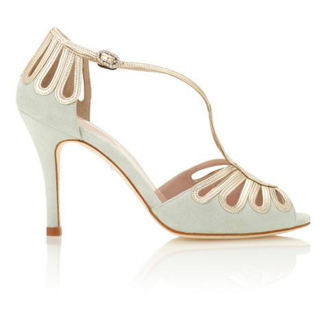 Leila Sky Mint Green Sandals by Emmy London