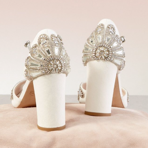 beach wedding heels