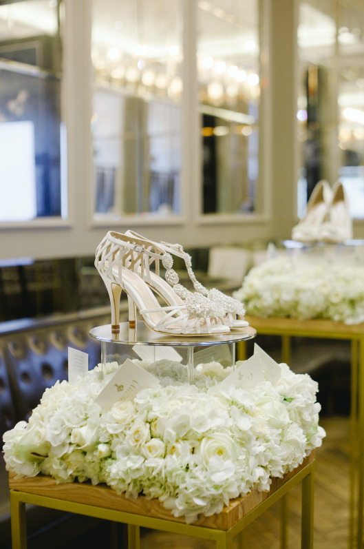 Emmy London Launches a new wedding shoes collection with the Corinthia Hotel London