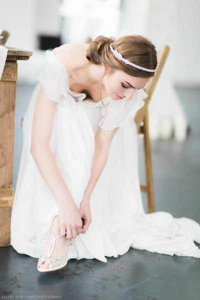 Emmy London Wedding Trends Over the Centuries Bridal Styling Shoes and Accessories