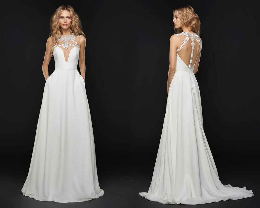 Luxury wedding dress, Andrea Hawkes