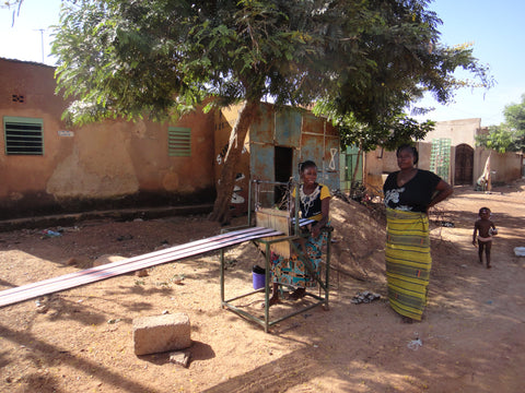 Metier a tissage, Ouagadougou